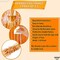 2 Pieces XtraLarge Orange Fringe Backdrop Curtain - 3.2x8 Feet, Orange Backdrop | Orange Streamers for Basketball Party Decorations | Orange Party Decorations, Orange Birthday Decorations